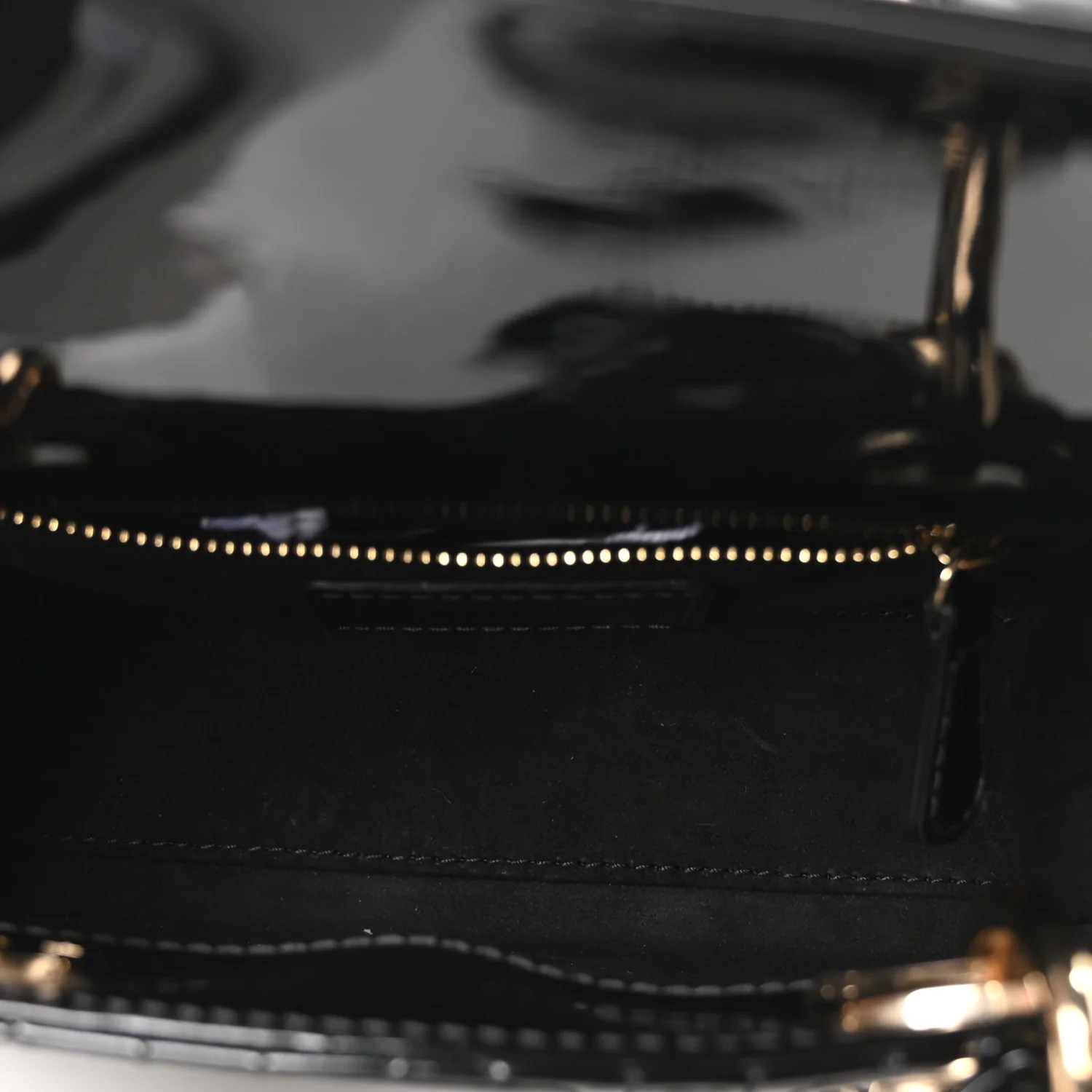 Patent Cannage Mini Lady Dior Black - Image 5