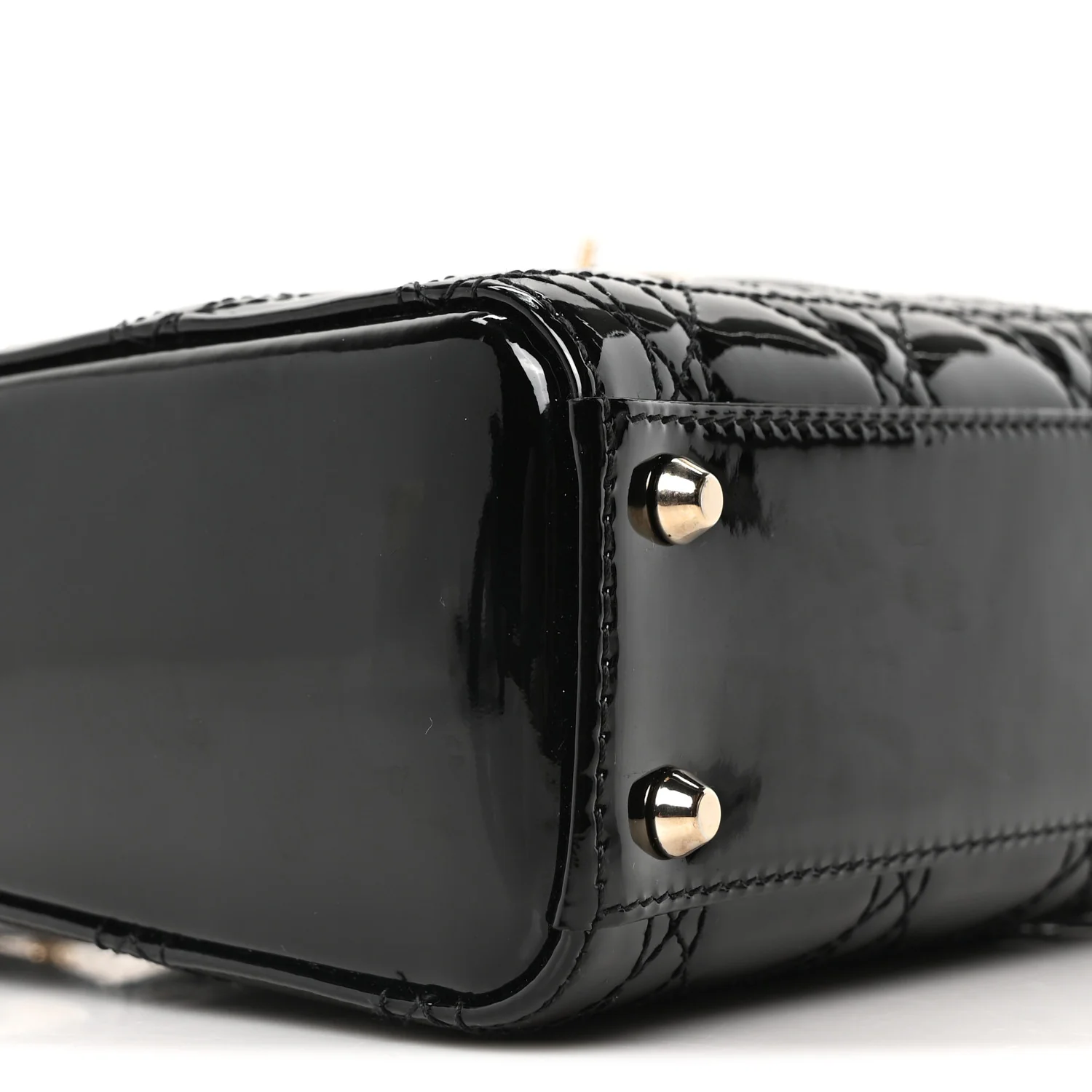 Patent Cannage Mini Lady Dior Black - Image 8