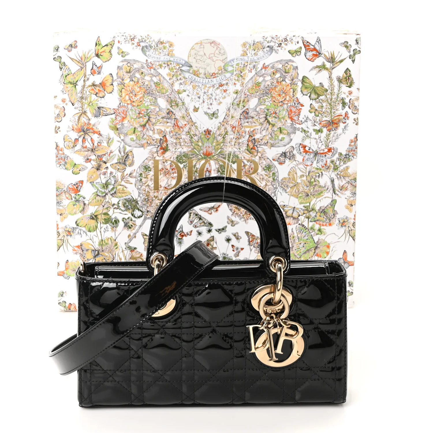 Patent Cannage Small Lady D-Joy Black - Image 10