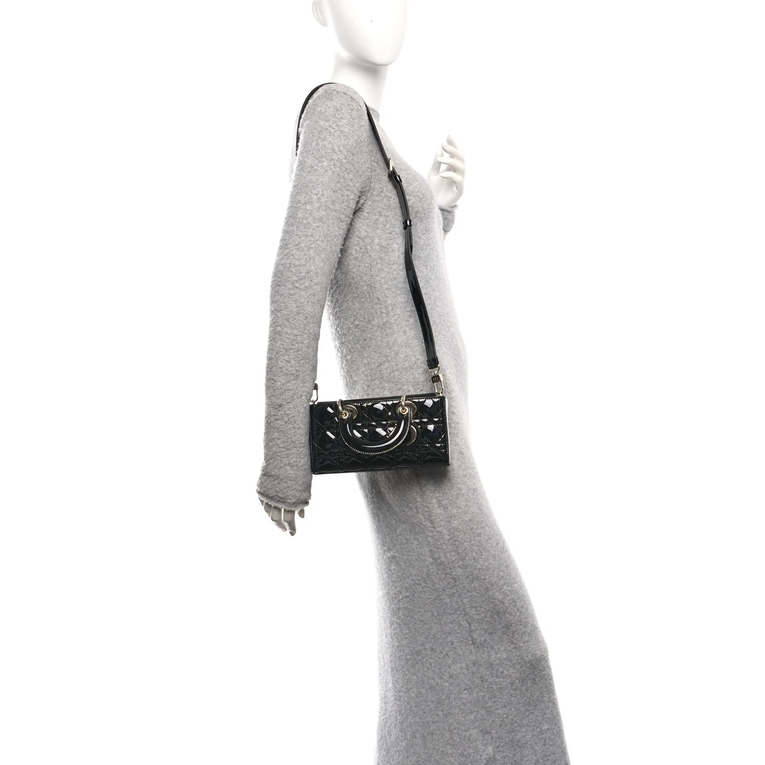 Patent Cannage Small Lady D-Joy Black - Image 2