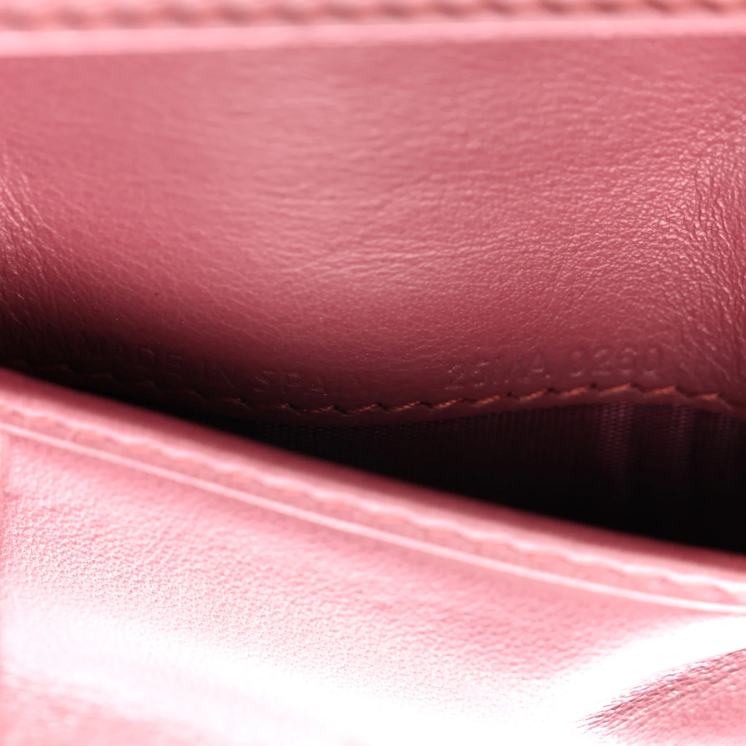 Patent Cannage Small Lady Dior Flap Card Holder Pink - Image 7