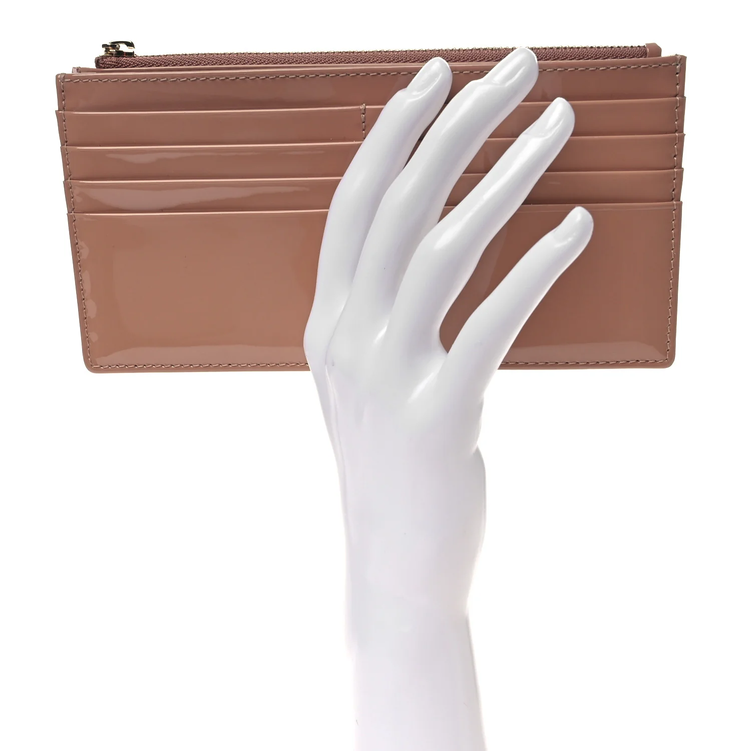 Patent Lady Dior Convertible Clutch Inserts Rose Des Vents - Image 2