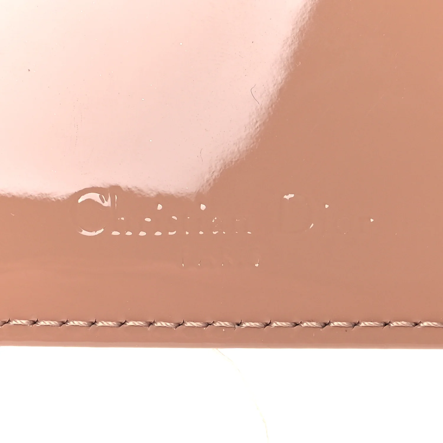 Patent Lady Dior Convertible Clutch Inserts Rose Des Vents - Image 9