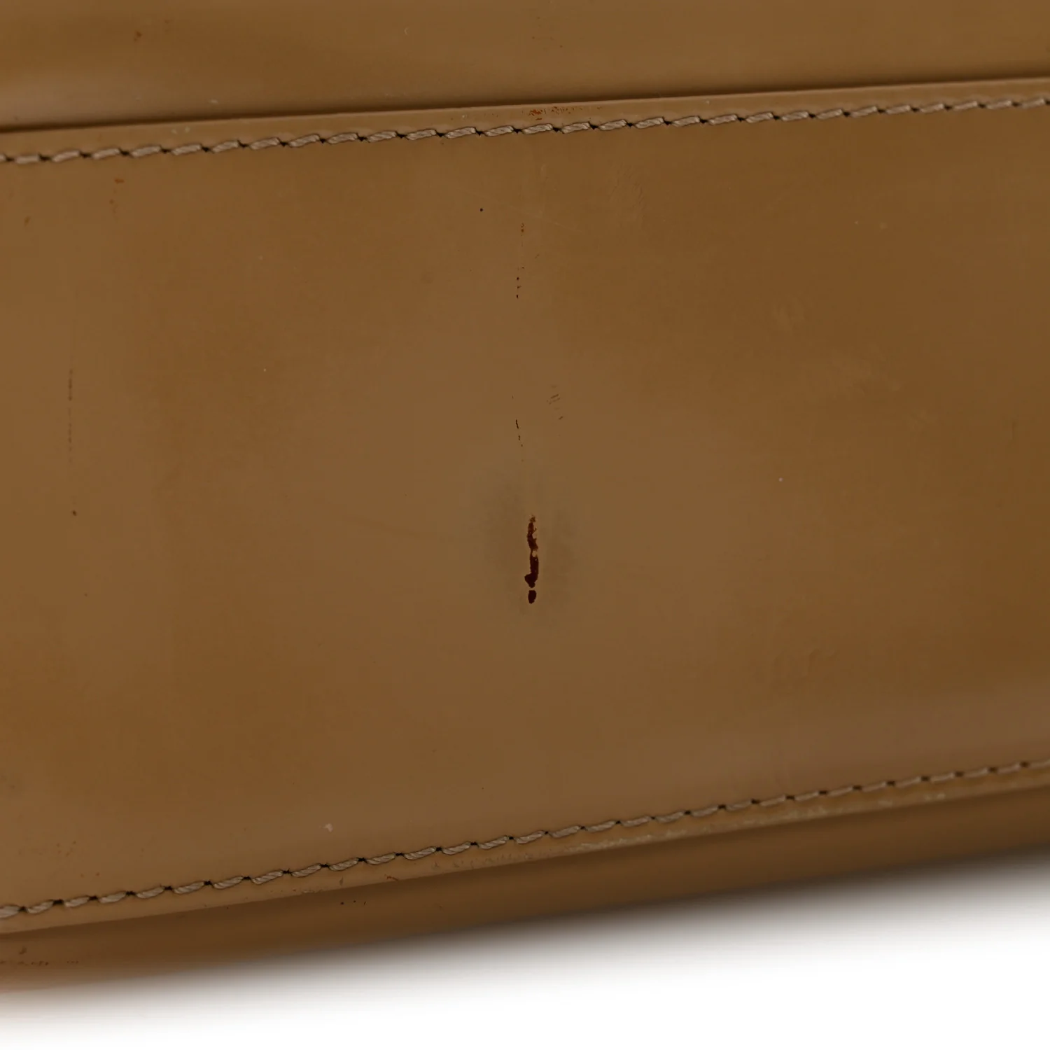 Patent Mini Lady Dior Beige - Image 13