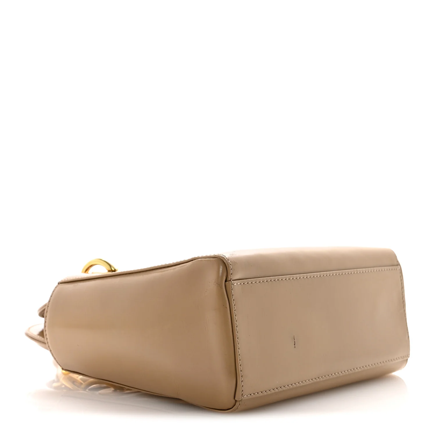 Patent Mini Lady Dior Beige - Image 4