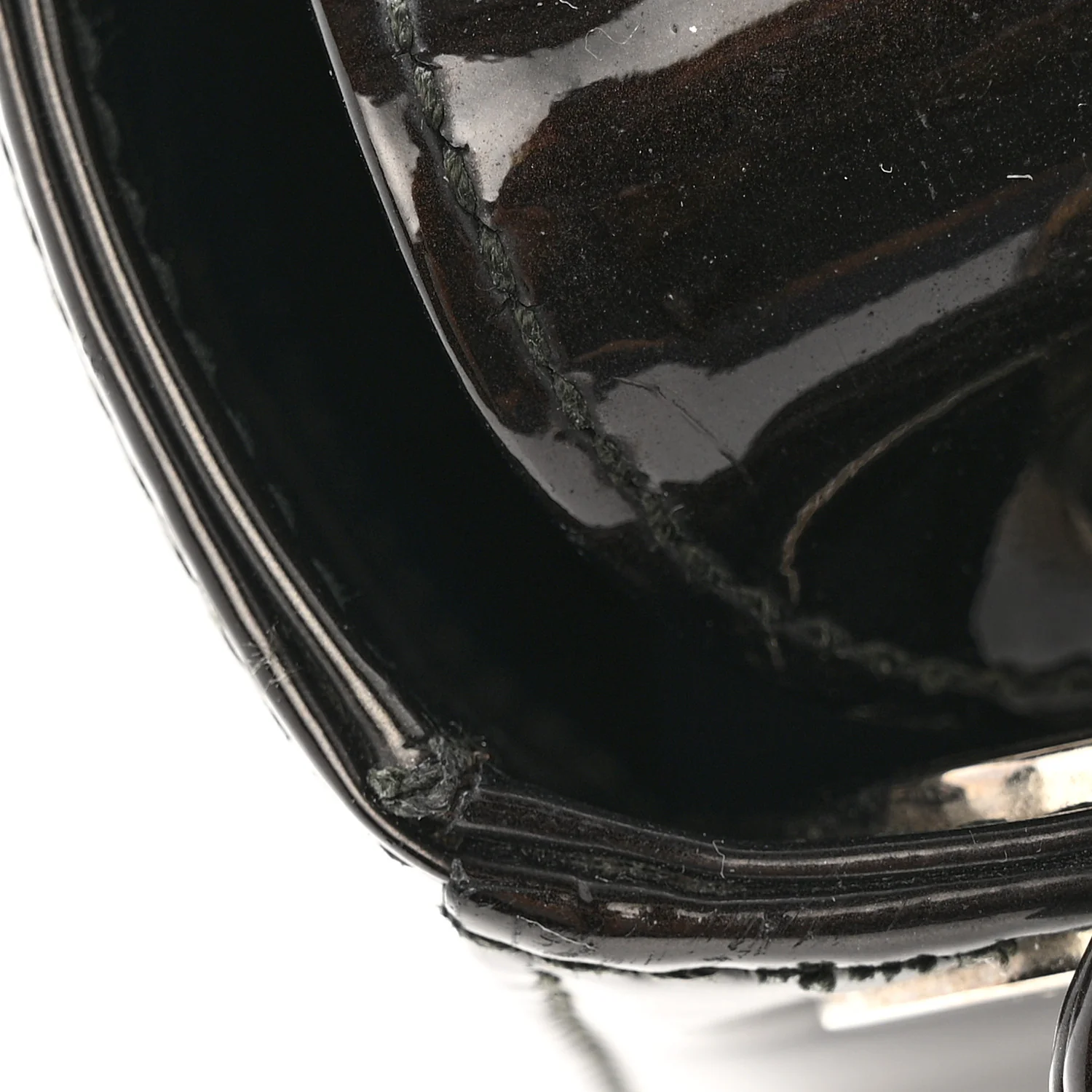 Patent Mini Lady Dior Black - Image 13