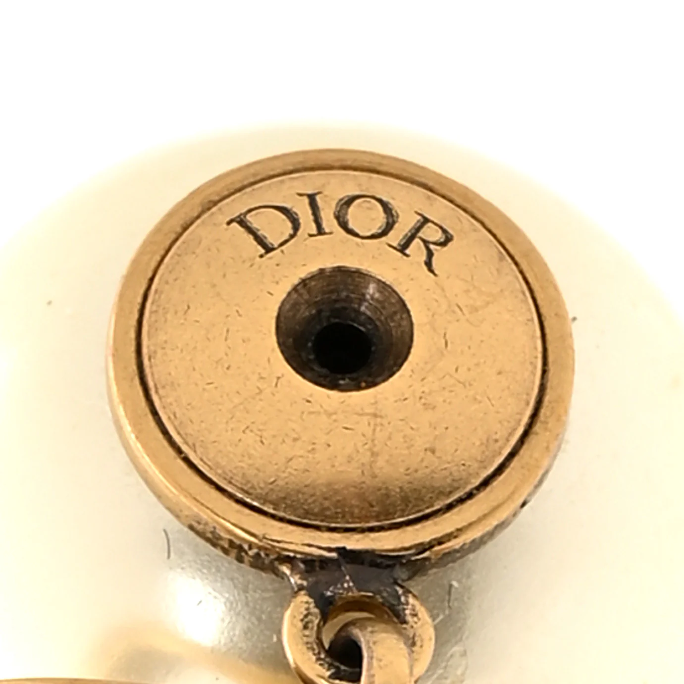 Pearl Mise En Dior CD Tribal Earrings - Image 4