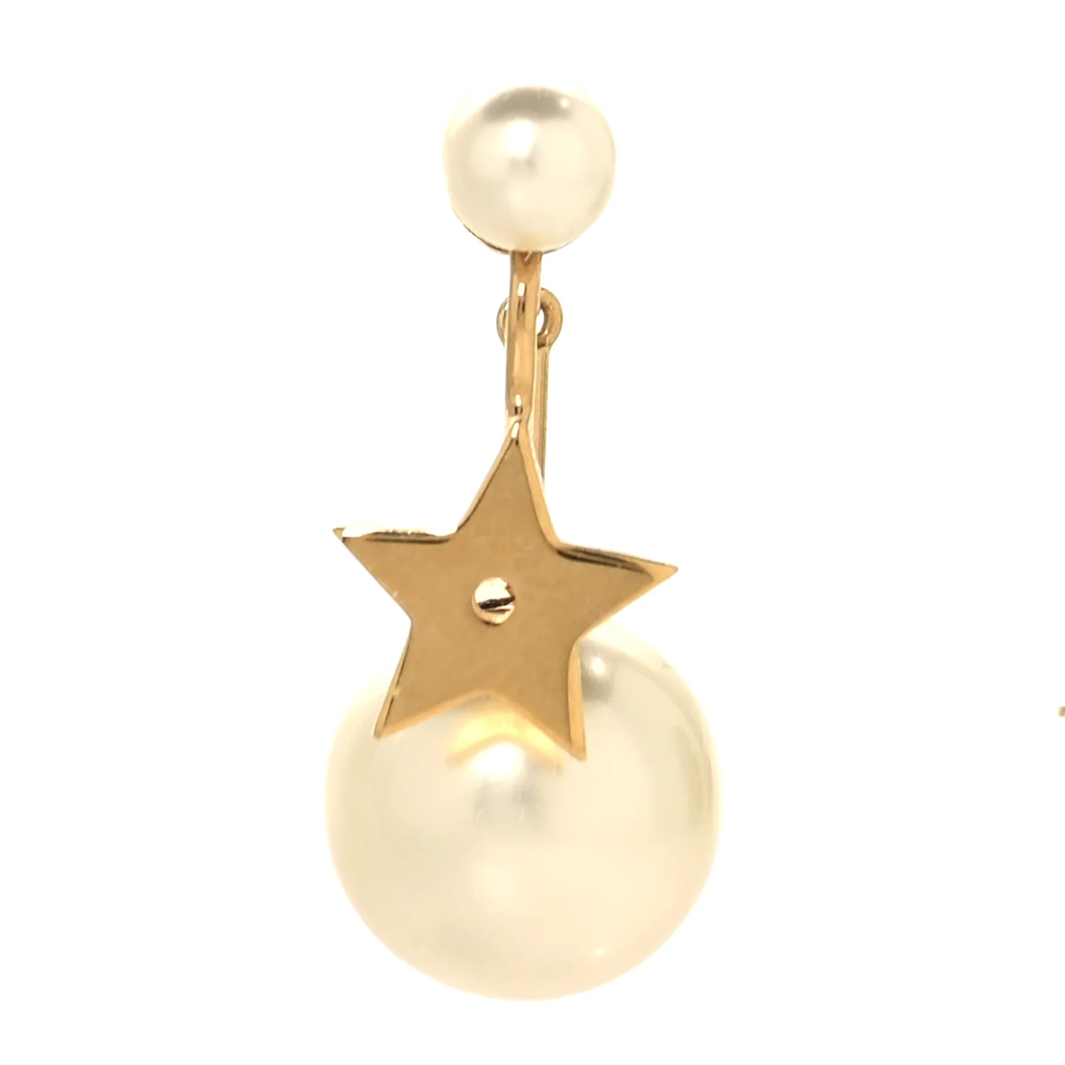Pearl My ABCDior Tribales Etoile Earring Gold