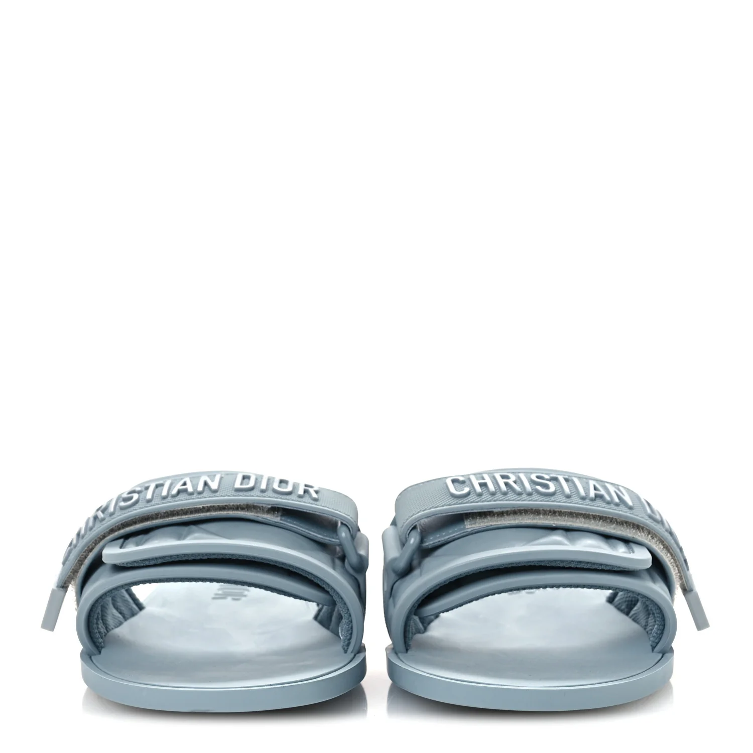 Rubber Macrocannage Dio(r)evolution Slide Sandals 36 Bracing Blue - Image 3