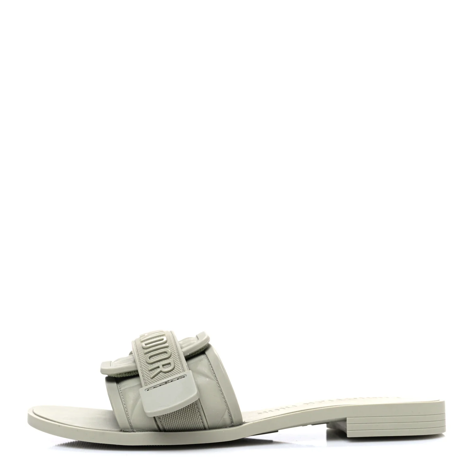 Rubber Macrocannage Dio(r)evolution Slide Sandals 36 Desert Shade