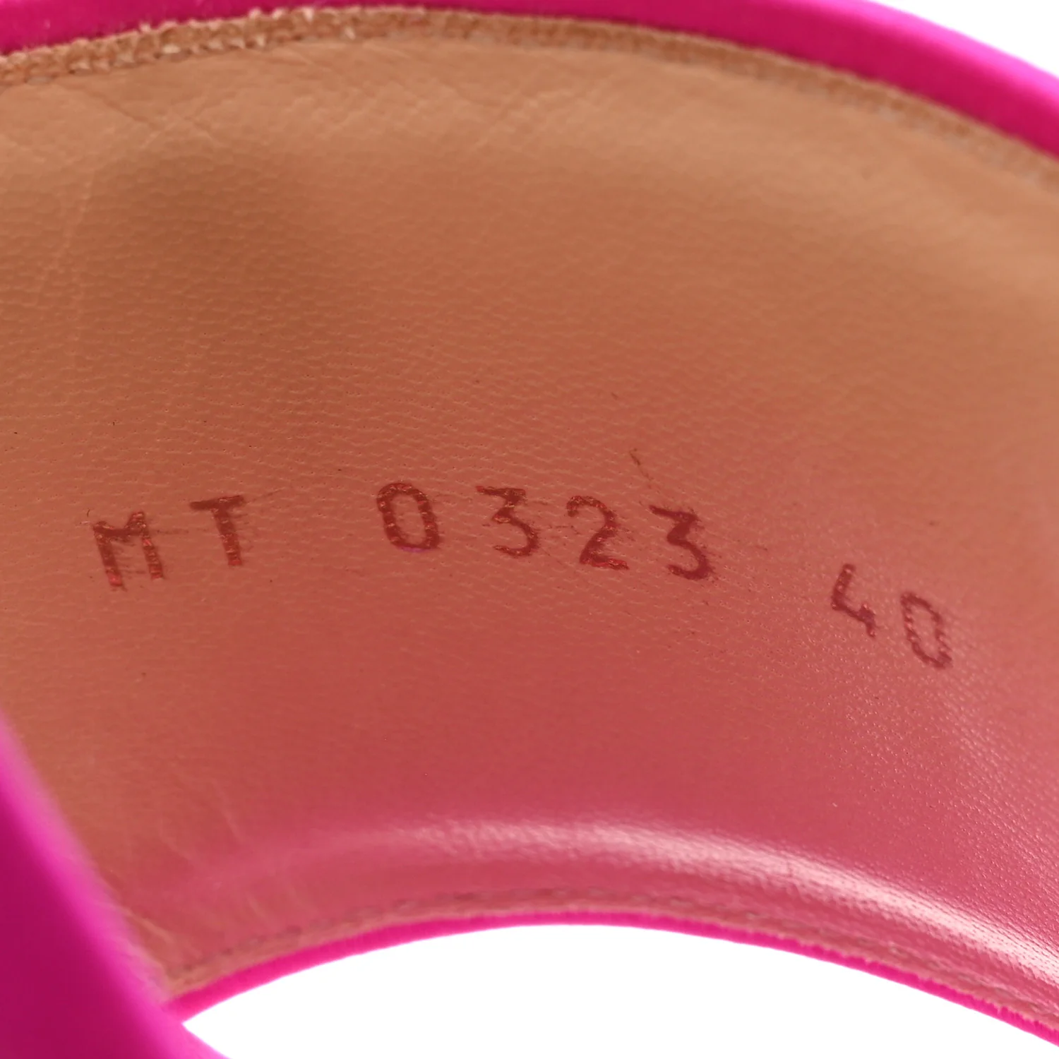 Satin Dioriviera Embroidered Dway 35mm Slide Sandals 40 Rani Pink - Image 8