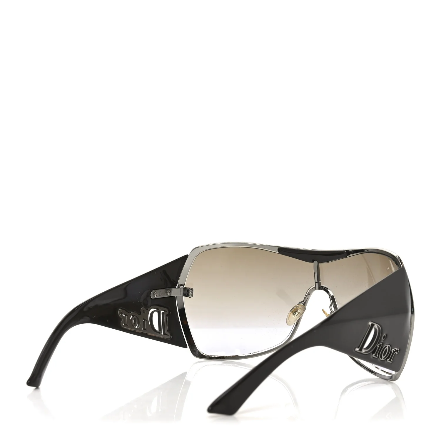 Shield Sunglasses Brown - Image 4