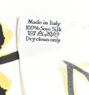 Silk L'Etoile Star Square Scarf White Multicolor - Image 3