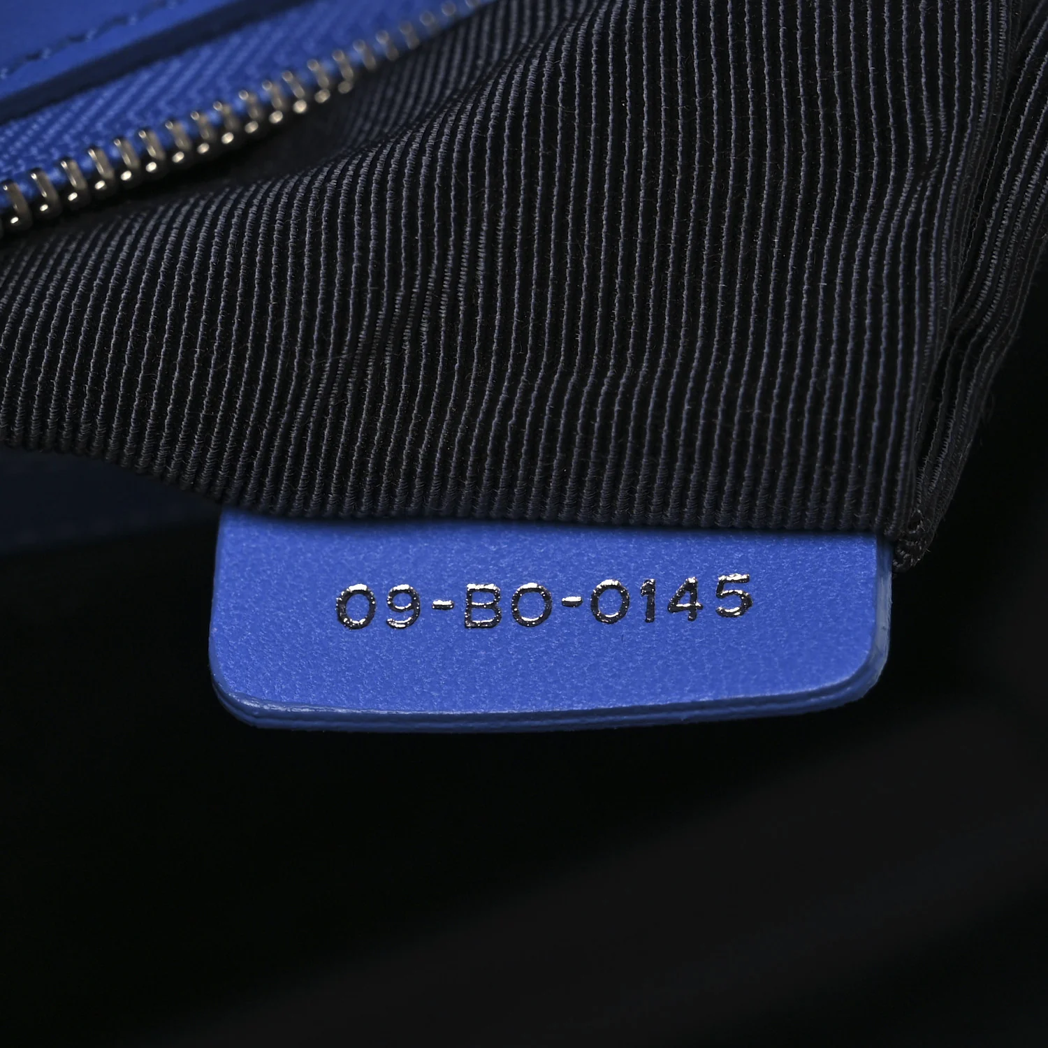Smooth Calfskin Medium Diorama Flap Bag Blue - Image 7