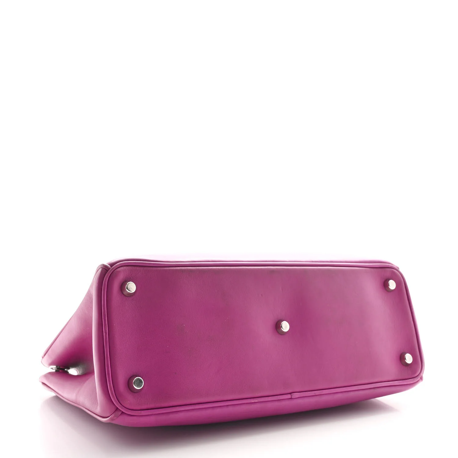 Smooth Calfskin Medium Diorissimo Tote Fuchsia - Image 5