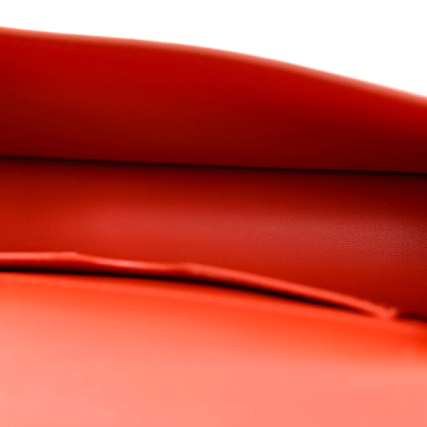 Smooth Calfskin Micro 30 Montaigne Flap Bag Orange - Image 5
