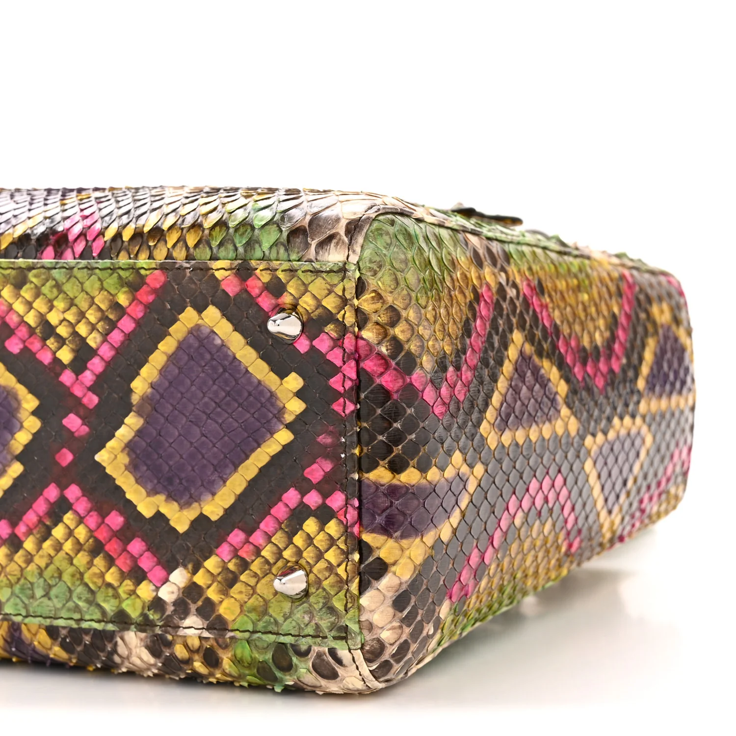 Snakeskin Medium Lady Dior Multicolor - Image 10