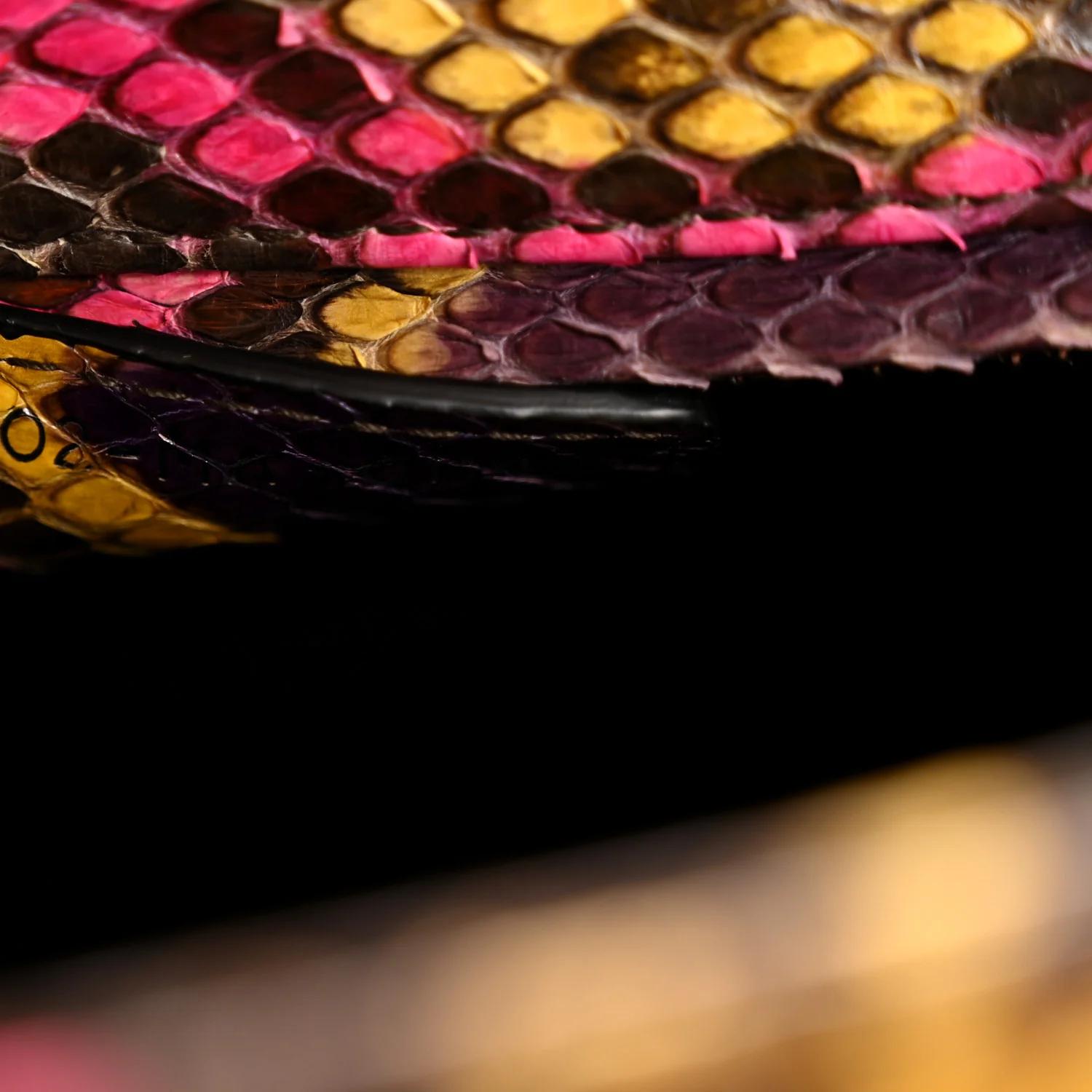 Snakeskin Medium Lady Dior Multicolor - Image 7