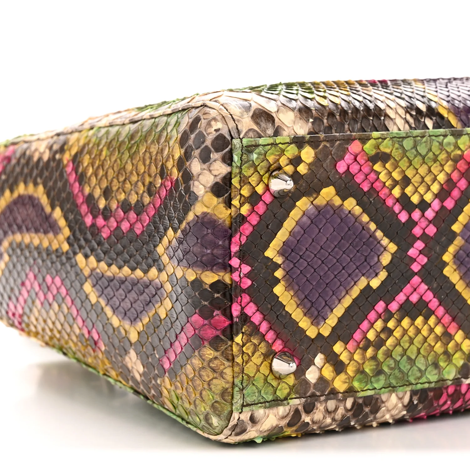 Snakeskin Medium Lady Dior Multicolor - Image 9