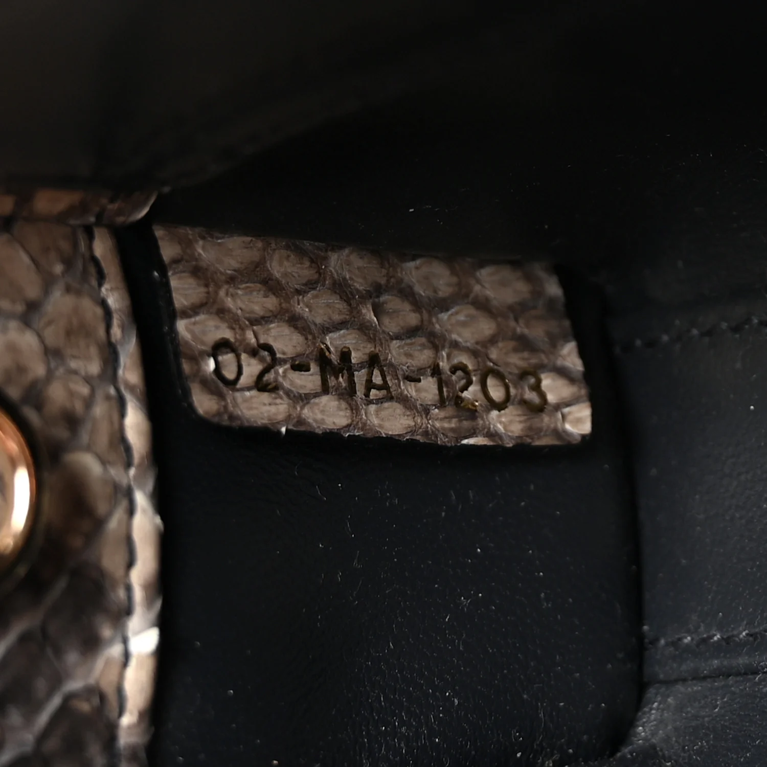Snakeskin Micro Lady D-Joy Grey - Image 6