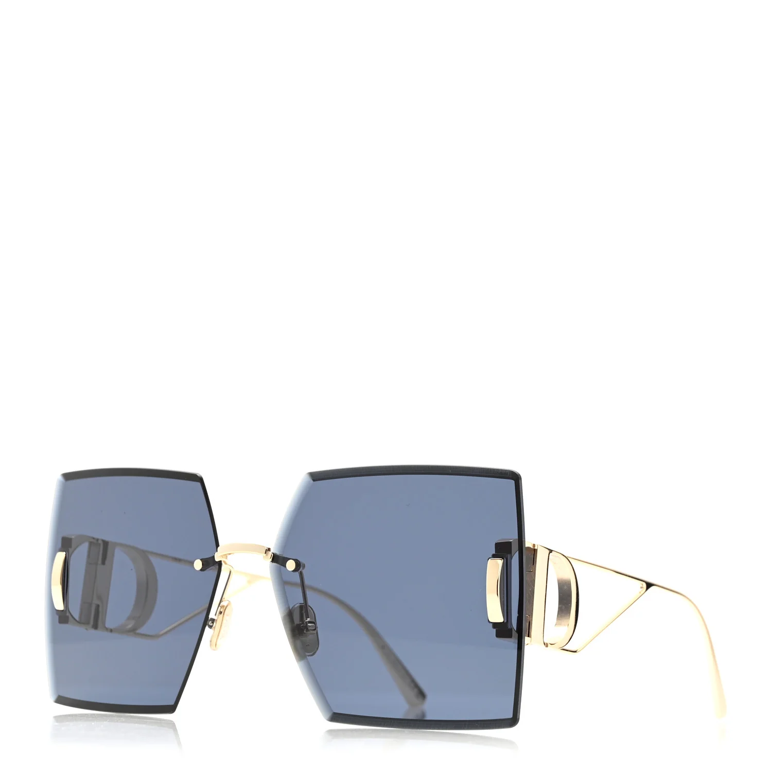 Square 30 Montaigne S7U Sunglasses Blue