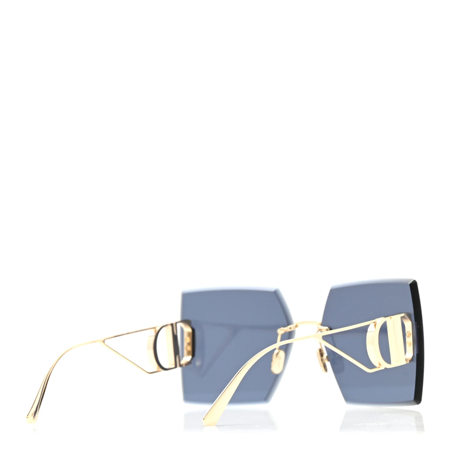 Square 30 Montaigne S7U Sunglasses Blue - Image 4