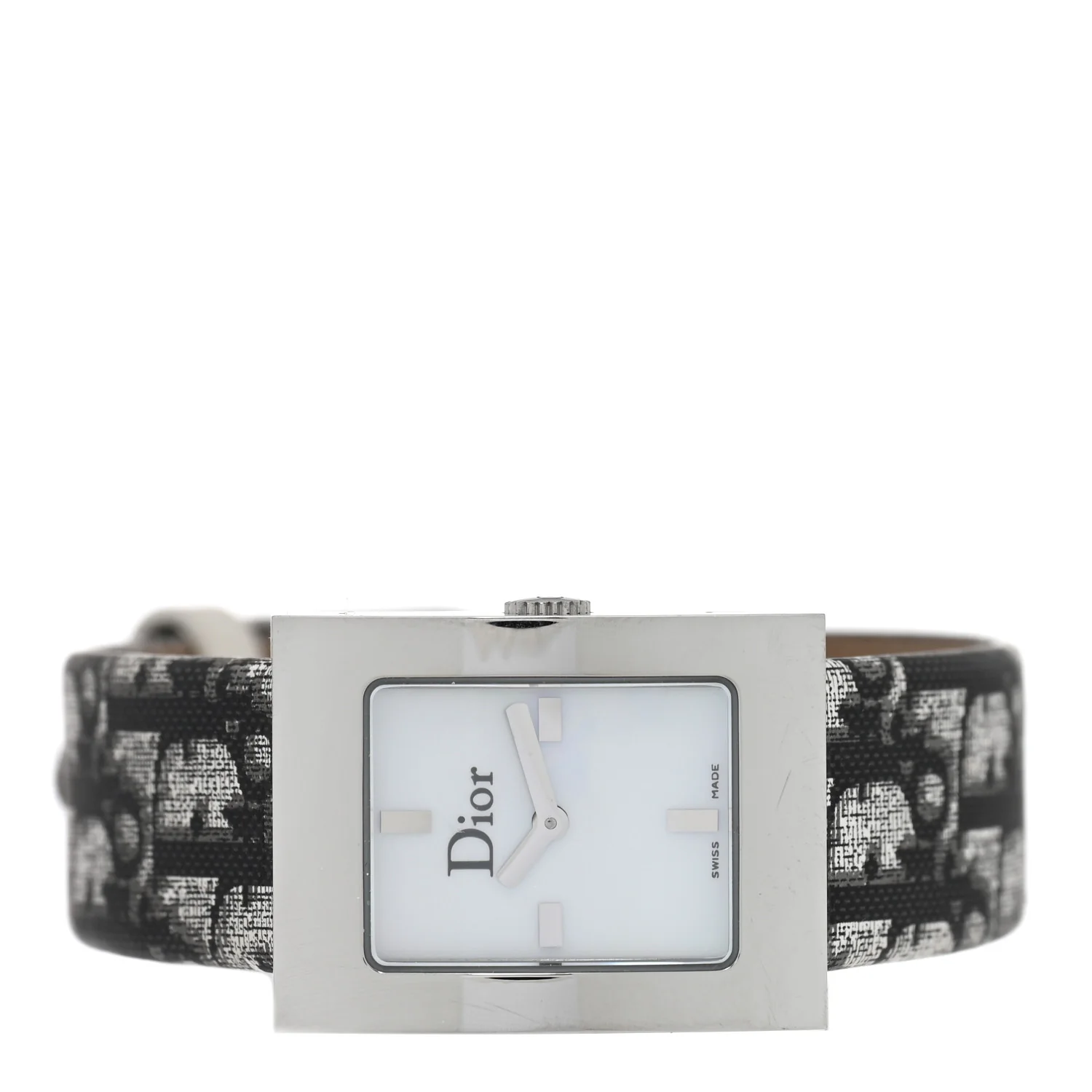 Stainless Steel Canvas 20mm Malice Quartz Watch White - Image 2