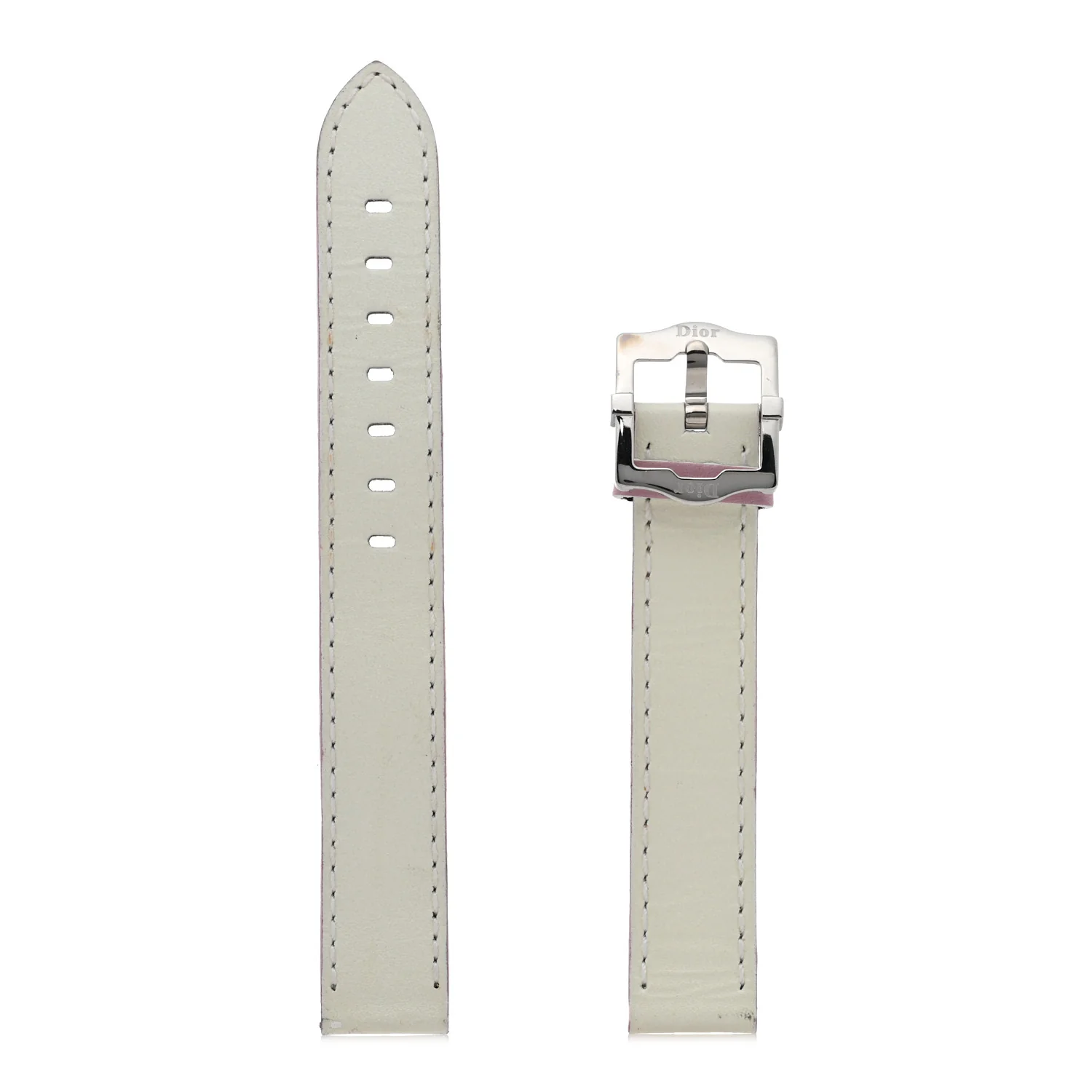 Stainless Steel Canvas 20mm Malice Quartz Watch White - Image 5