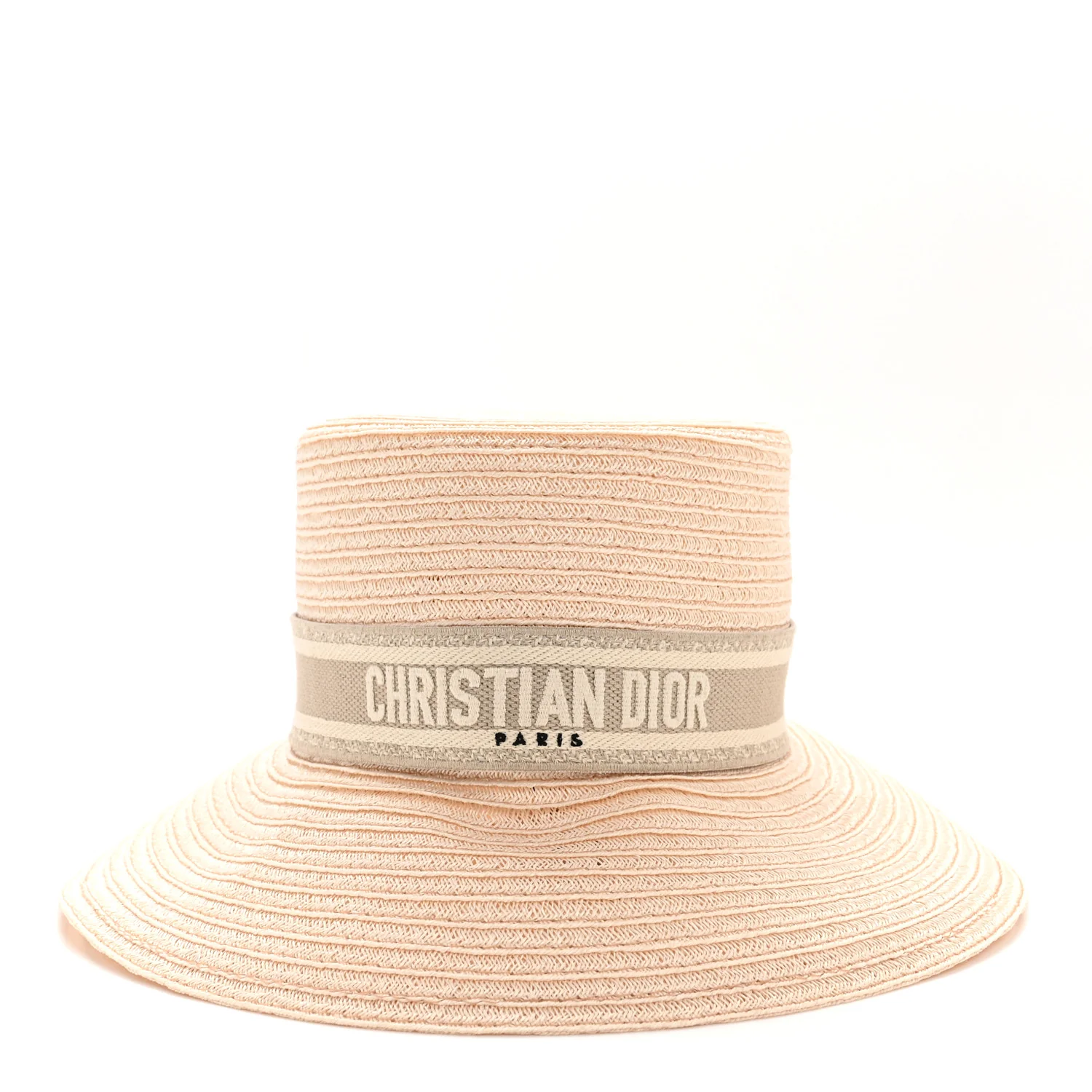 Straw Bucket Hat 57 Natural Rose Des Vents - Image 3