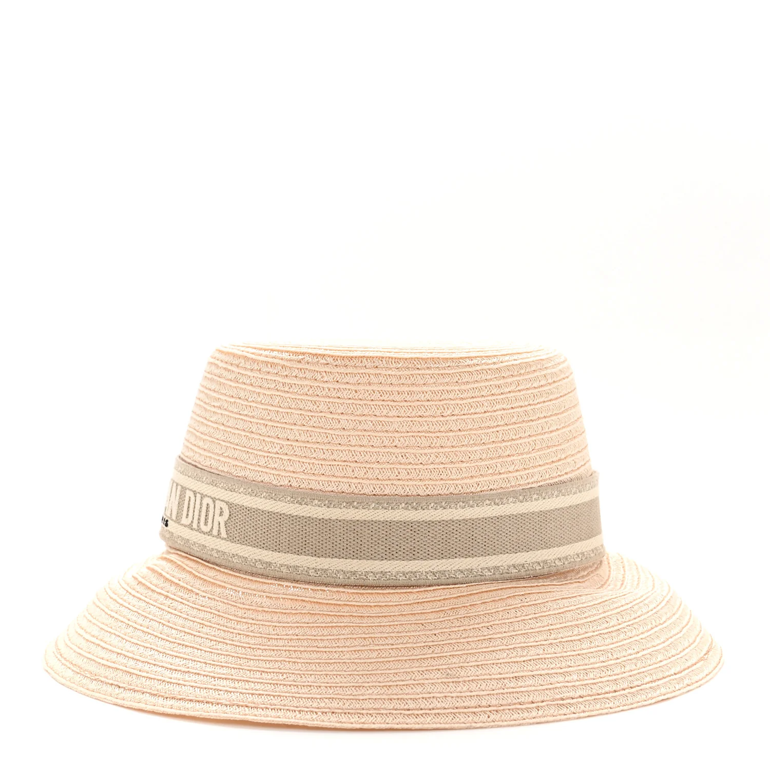 Straw Bucket Hat 57 Natural Rose Des Vents - Image 4