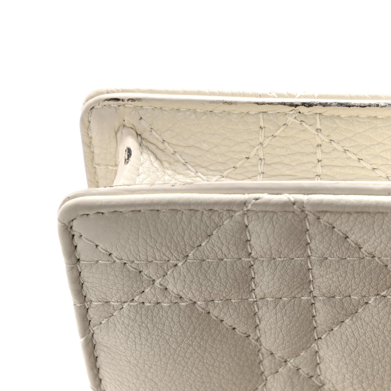 Supple Calfskin Caro Pouch with Chain Latte - Image 13