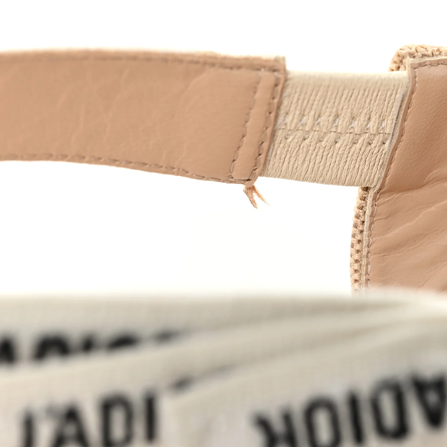 Technical Canvas Ribbon J'Adior Slingback Ballet Flats 36 Powder Nude - Image 11