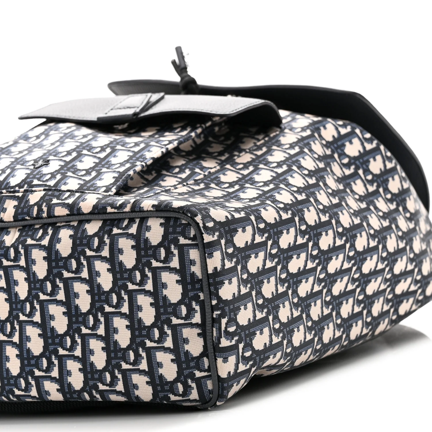 Technical Fabric Oblique Motion Backpack Blue - Image 10