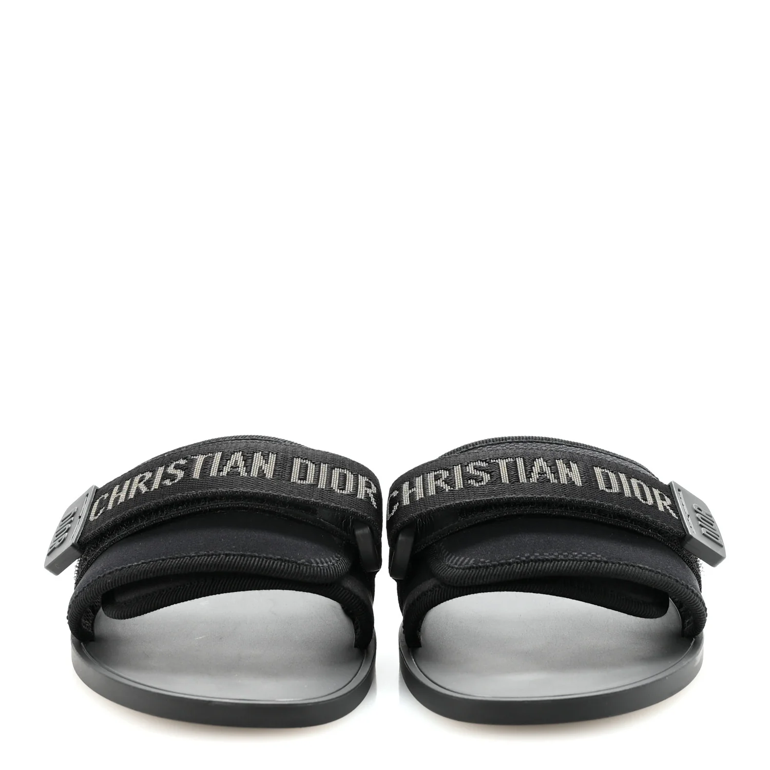 Technical Stretch Fabric Camouflage Dio(r)evolution Slide Sandals 37 Black Military - Image 3
