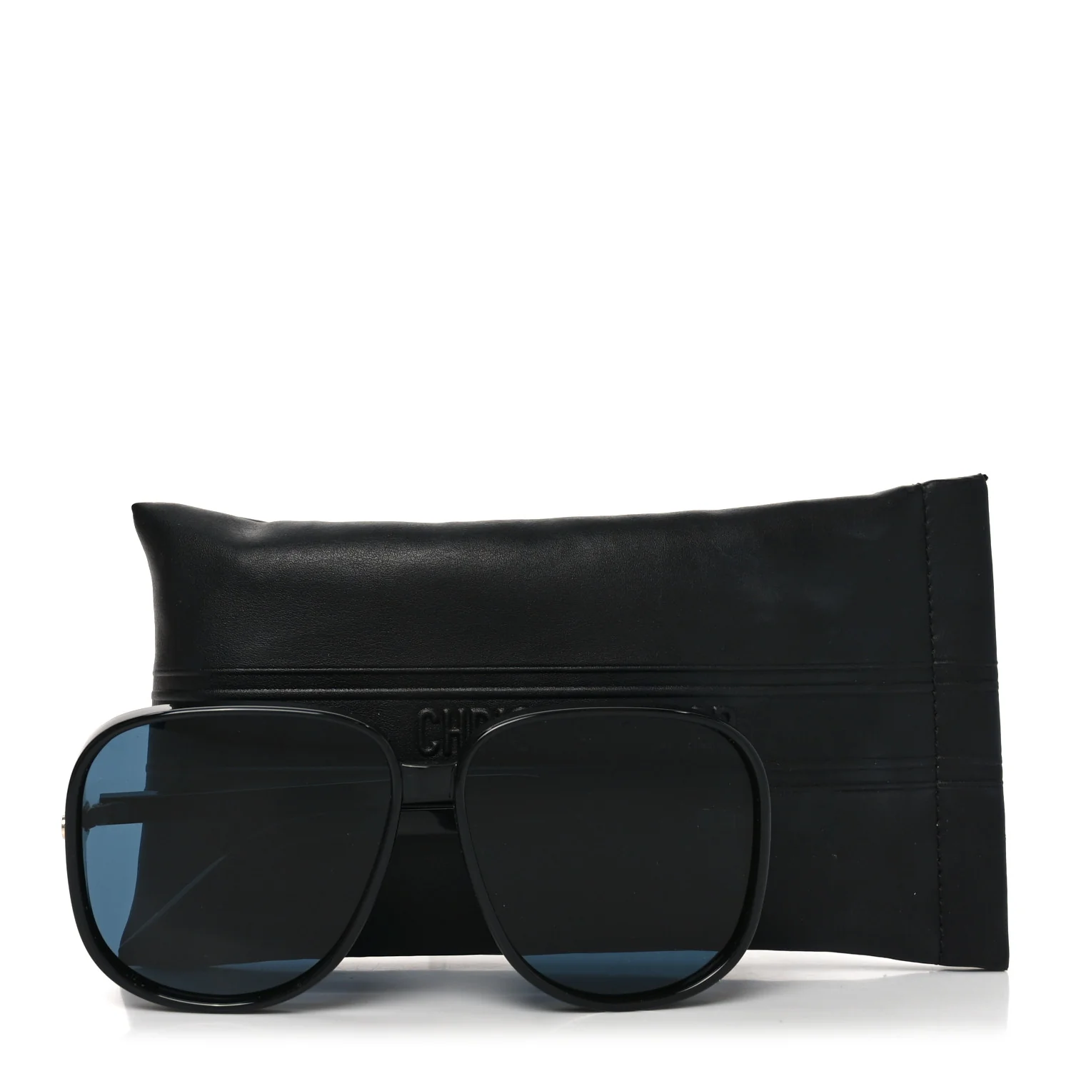 Transparent Acetate D-Doll Sunglasses Black - Image 8