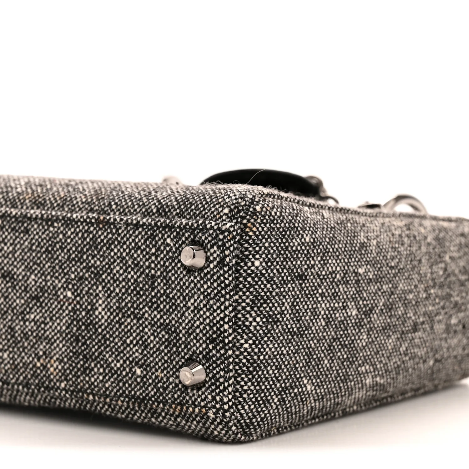 Tweed Mini Lady Dior Black - Image 10