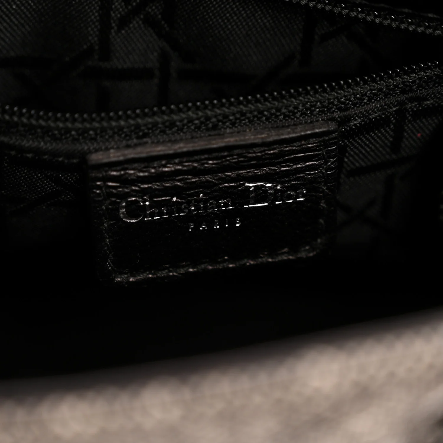 Tweed Mini Lady Dior Black - Image 6