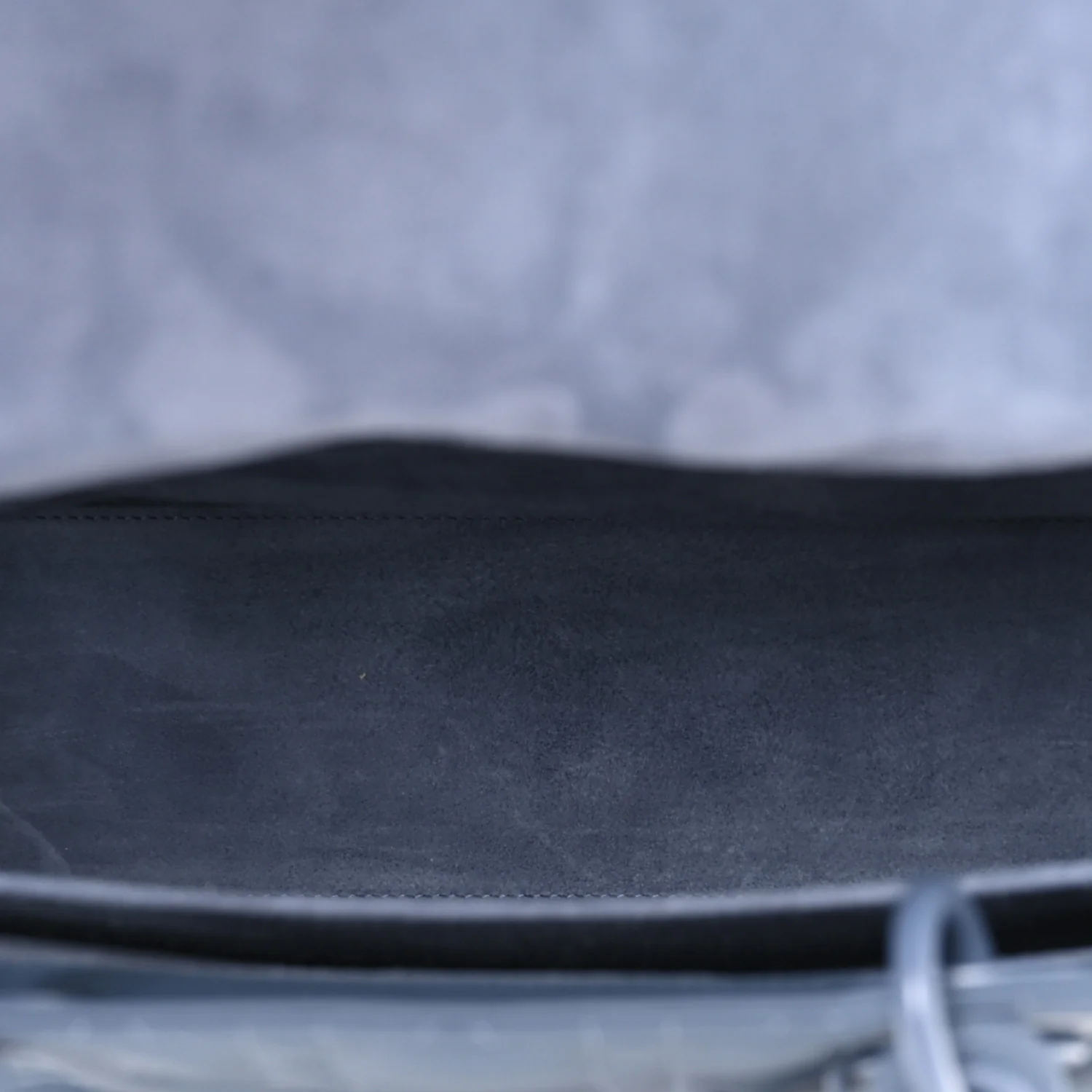 Ultra Matte Calfskin Cannage Large Lady Dior Denim Blue - Image 5