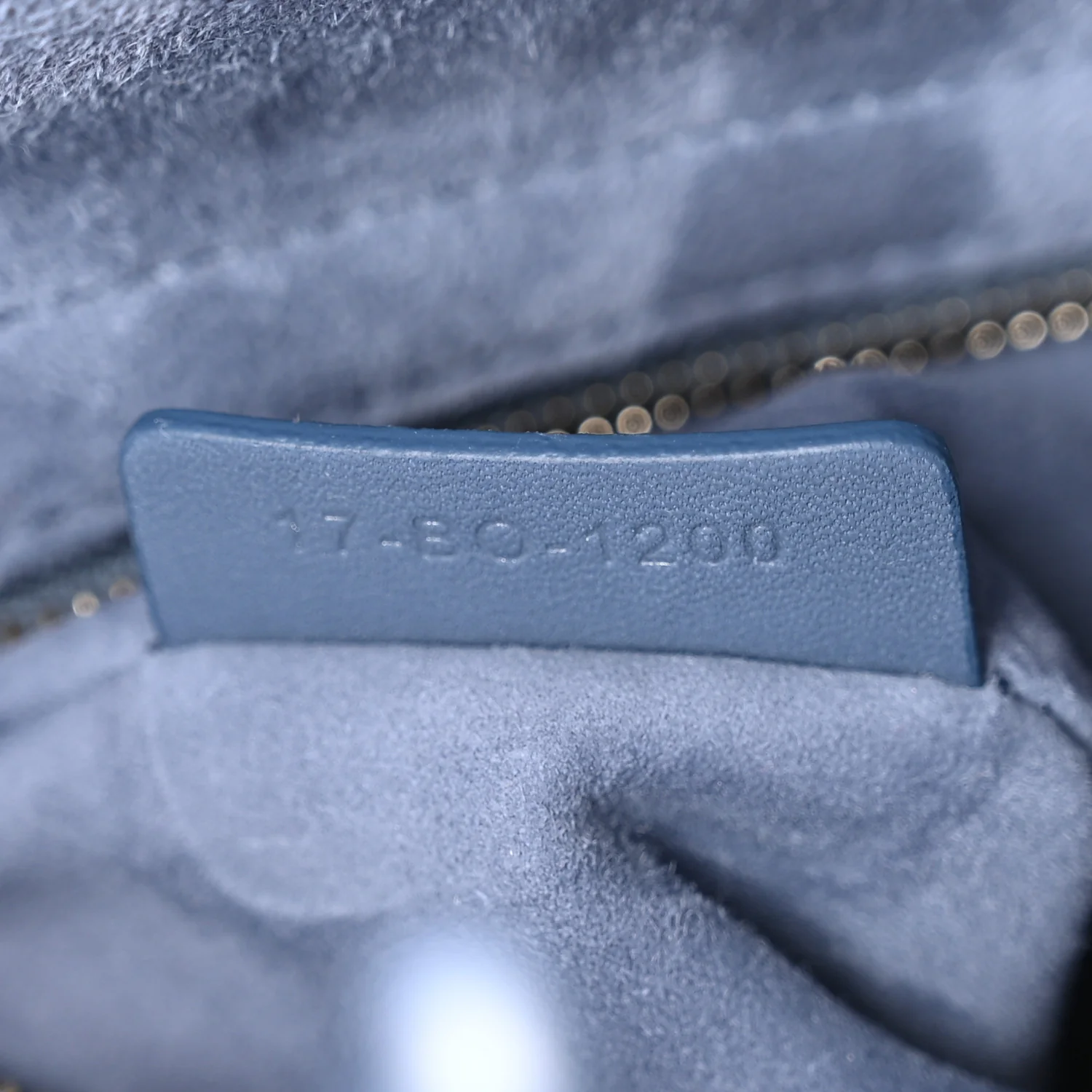 Ultra Matte Calfskin Cannage Large Lady Dior Denim Blue - Image 7