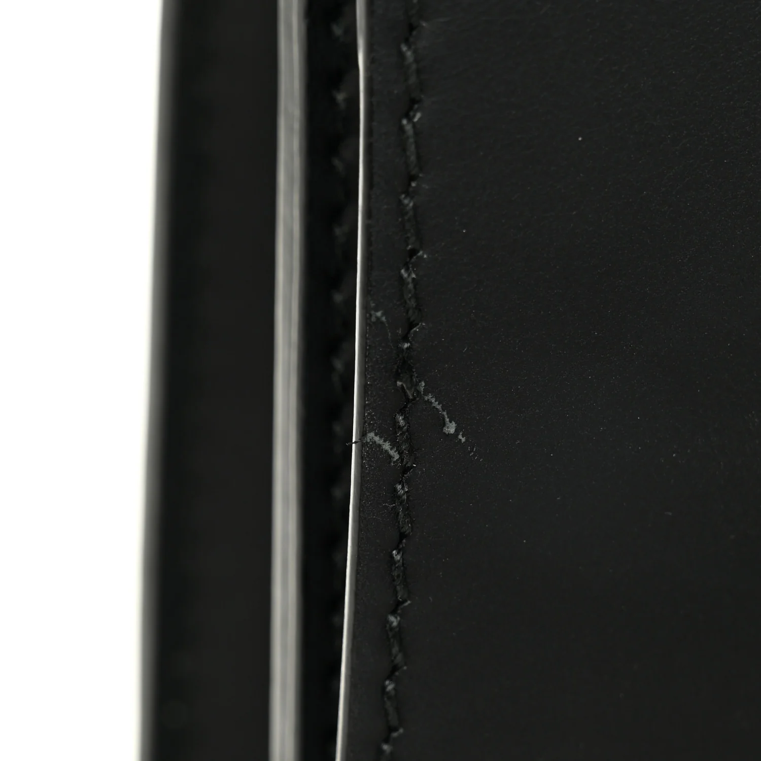 Ultra Matte Calfskin J'Adior Chain Flap Bag Black - Image 10