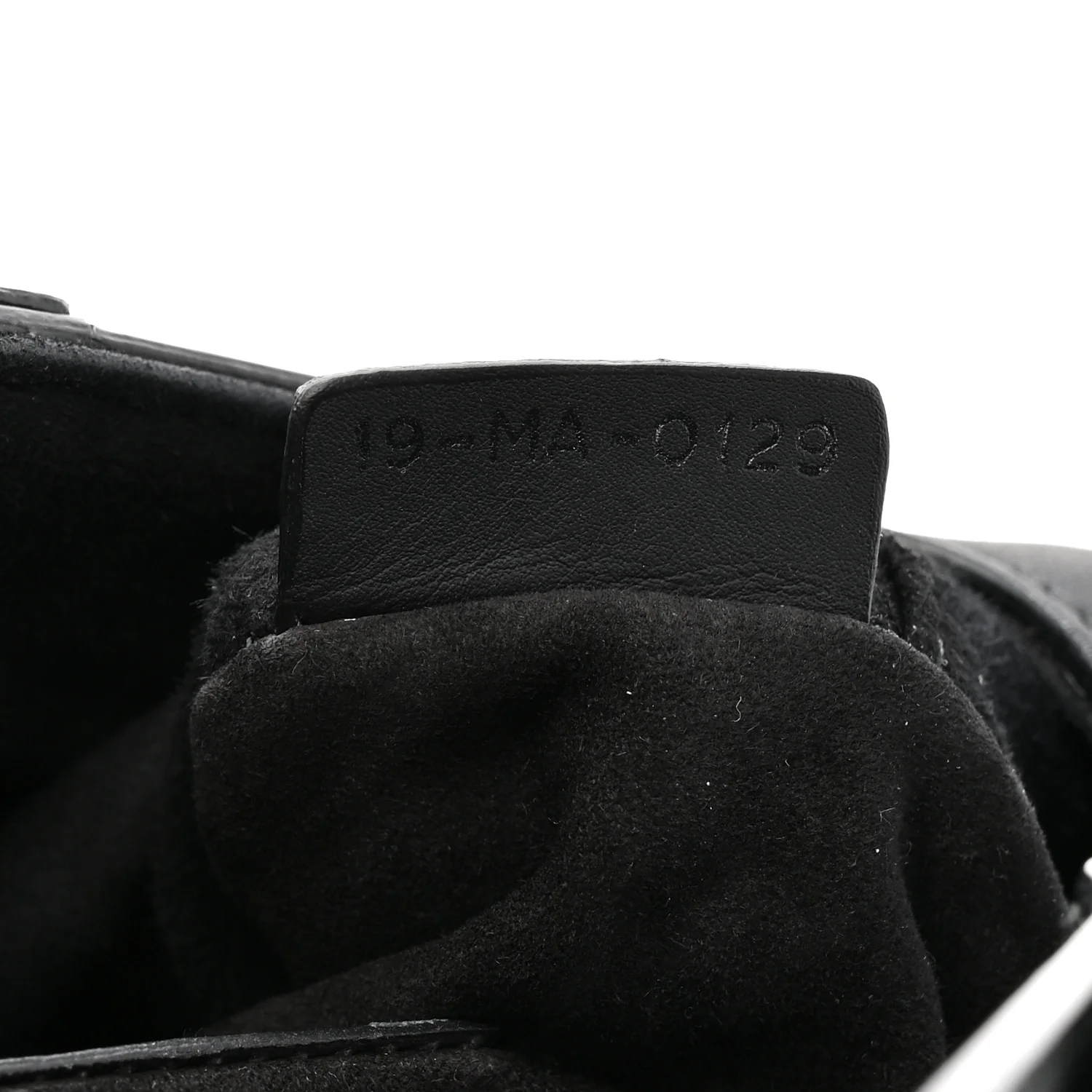 Ultra Matte Calfskin Mini Saddle Bag Black - Image 7