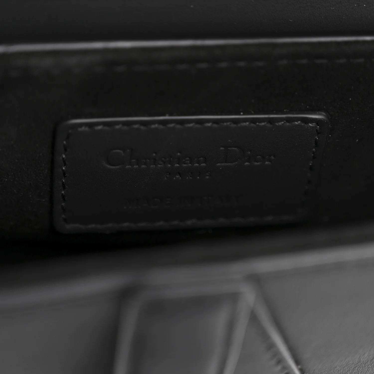 Ultra Matte Calfskin Mini Saddle Bag Black - Image 6