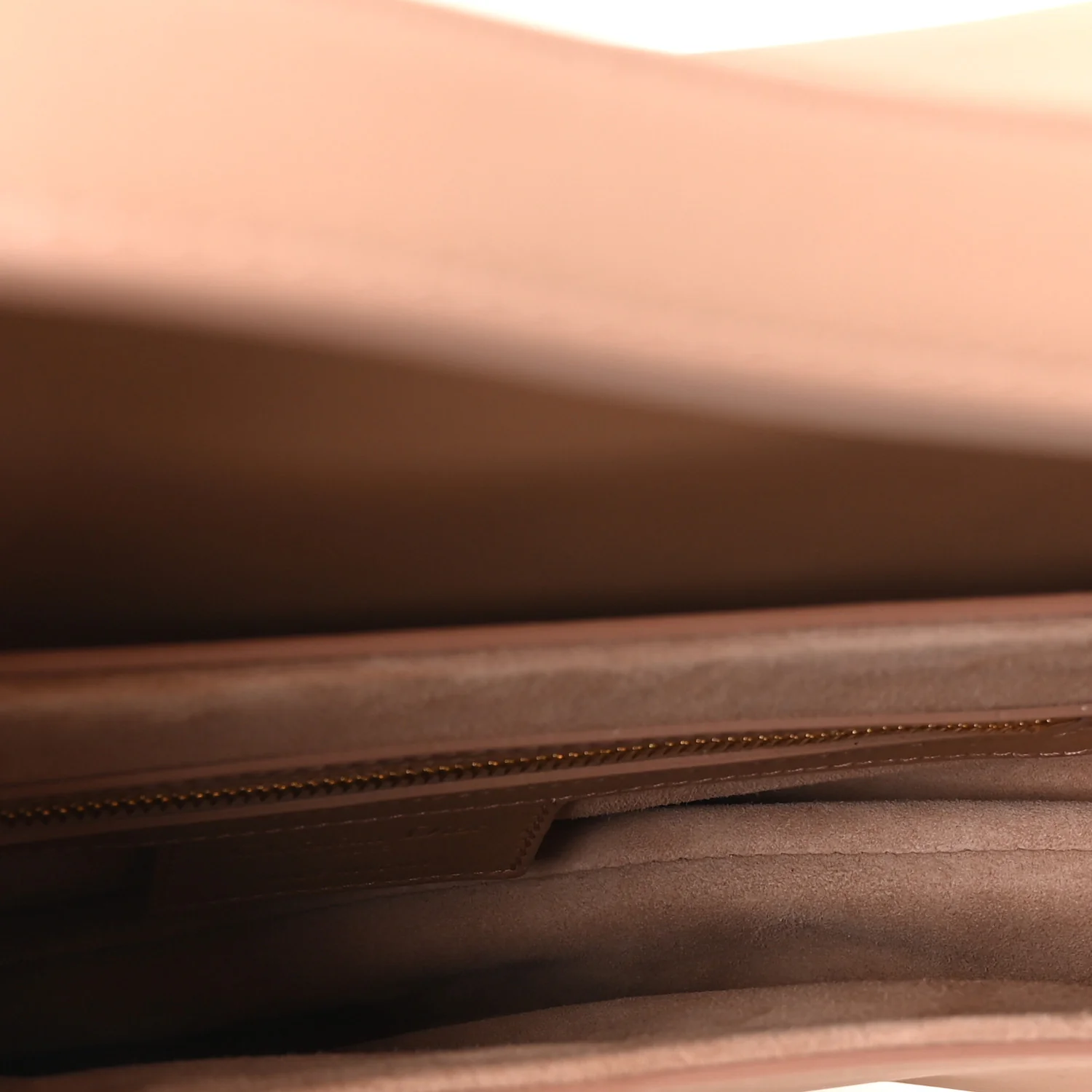 Ultra Matte Calfskin Saddle Bag Blush - Image 5