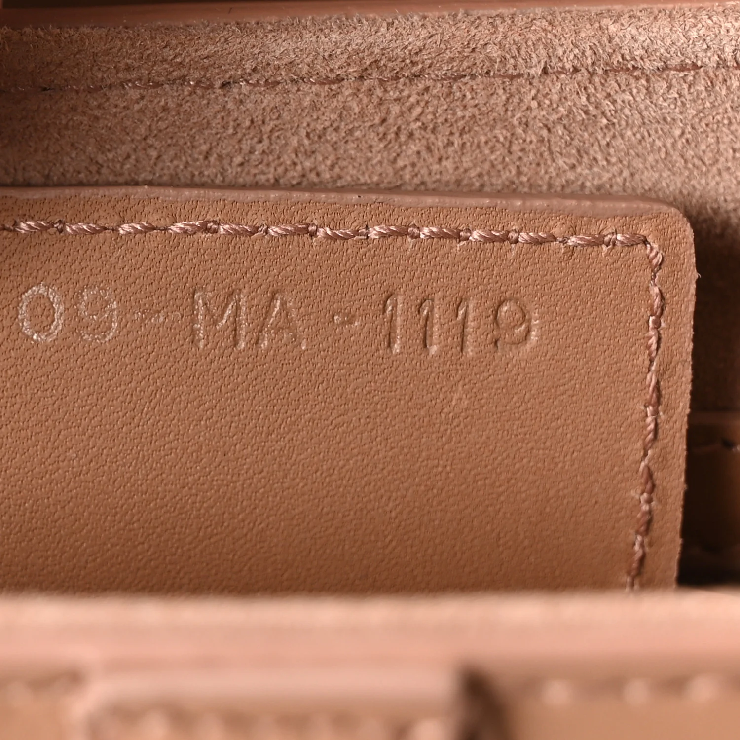 Ultra Matte Calfskin Saddle Bag Blush - Image 7