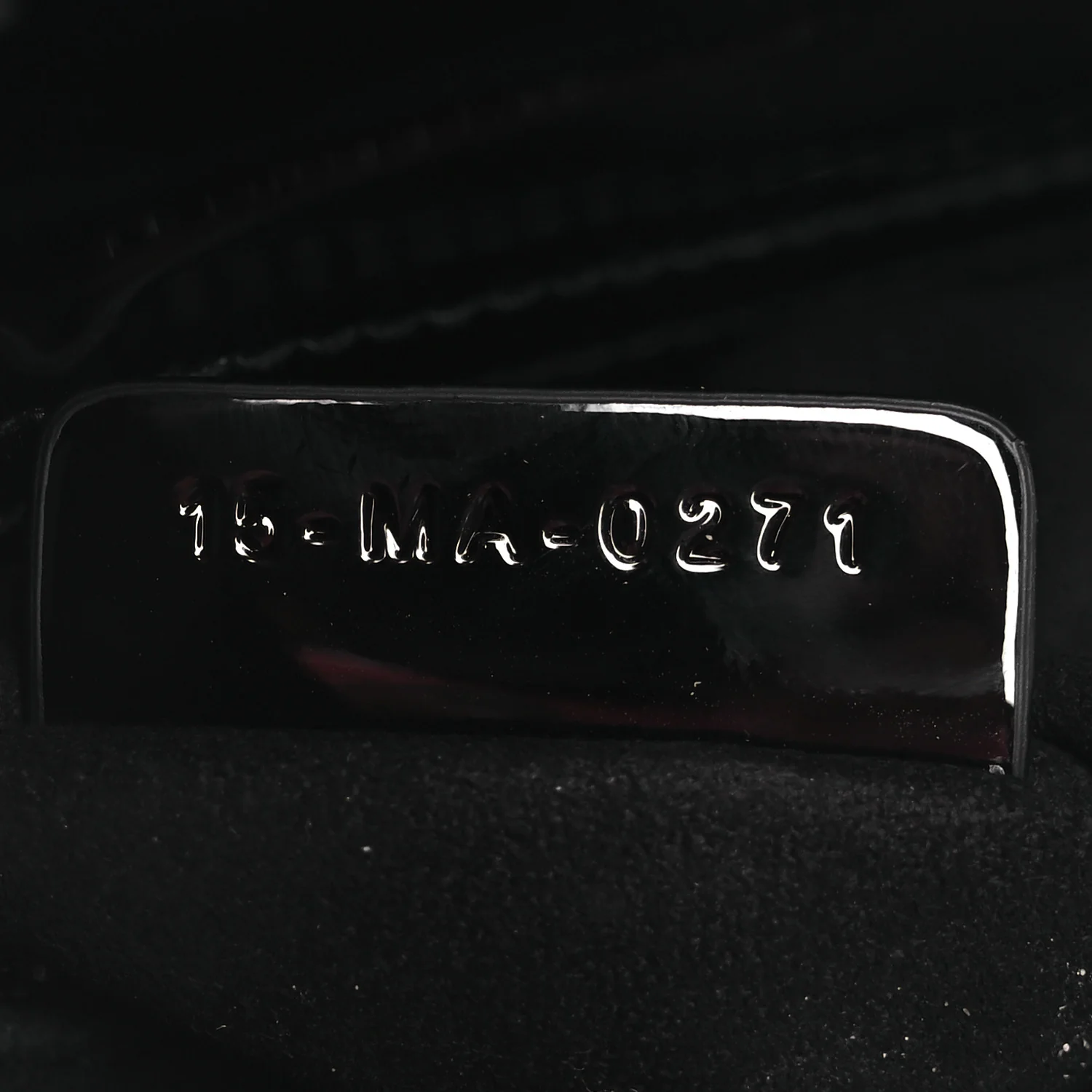 Ultraglossy Patent Cannage Small Lady Dior Black - Image 7