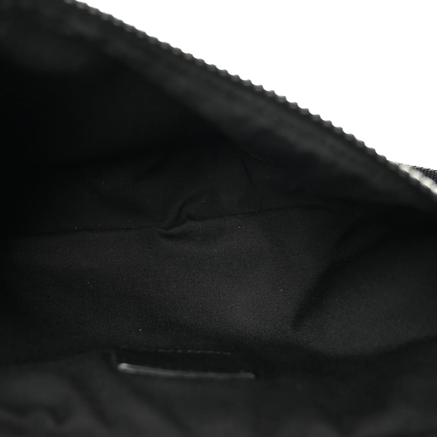 X KAWS Nylon Calfskin Bee Belt Bag Black - Image 5
