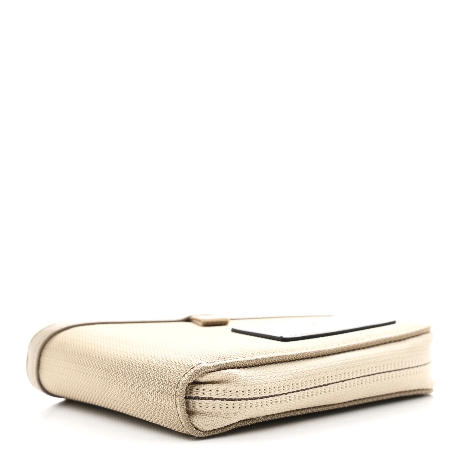 X MYSTERY RANCH Cordura Nylon Calfskin Zipped Bi-Fold Wallet Beige - Image 4