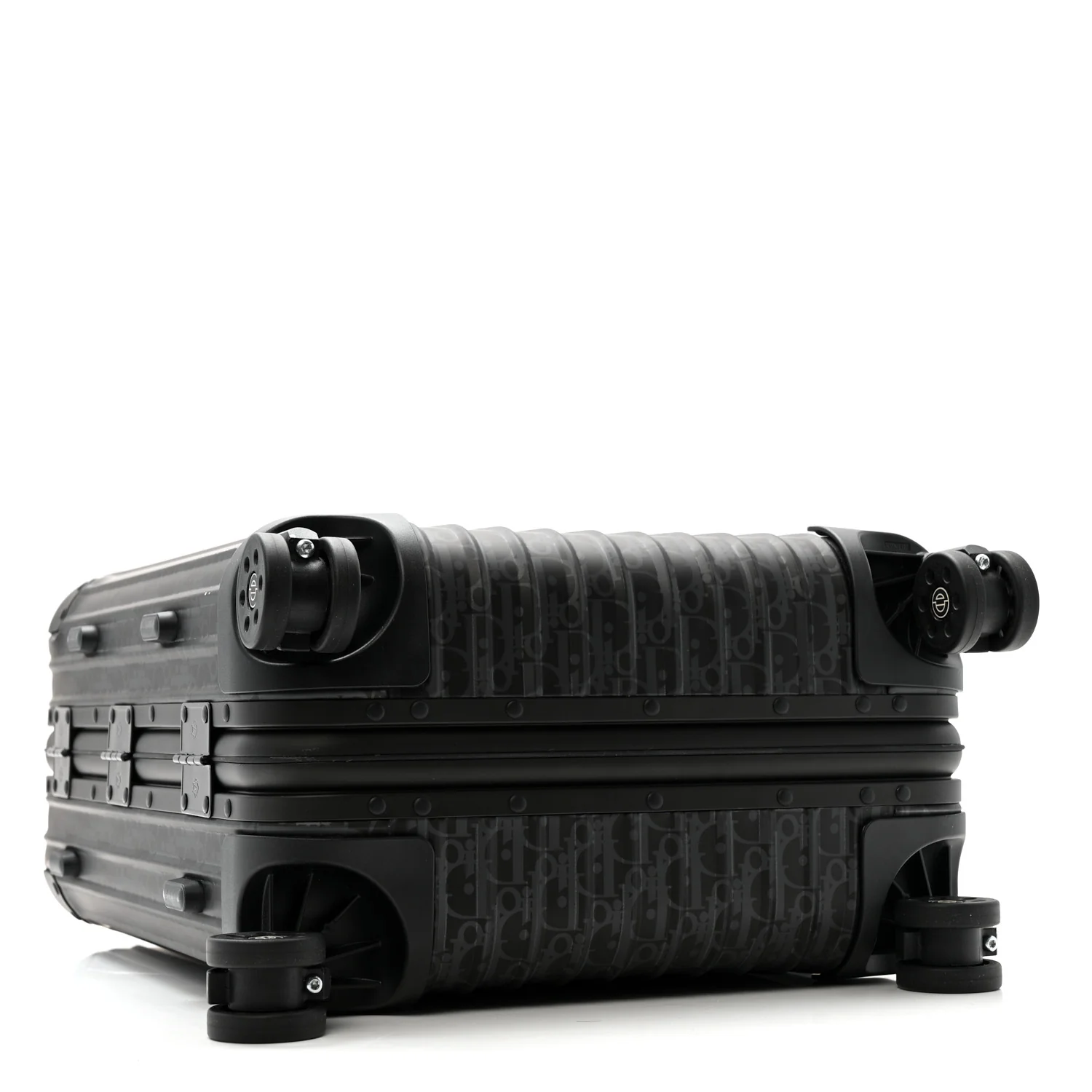 X RIMOWA Aluminum Gradient Original Cabin Luggage Black - Image 3