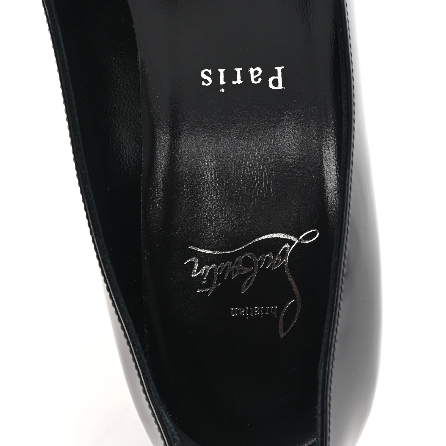 Calfskin Abrasivato Pumppie 85 Pumps 35.5 Black - Image 8