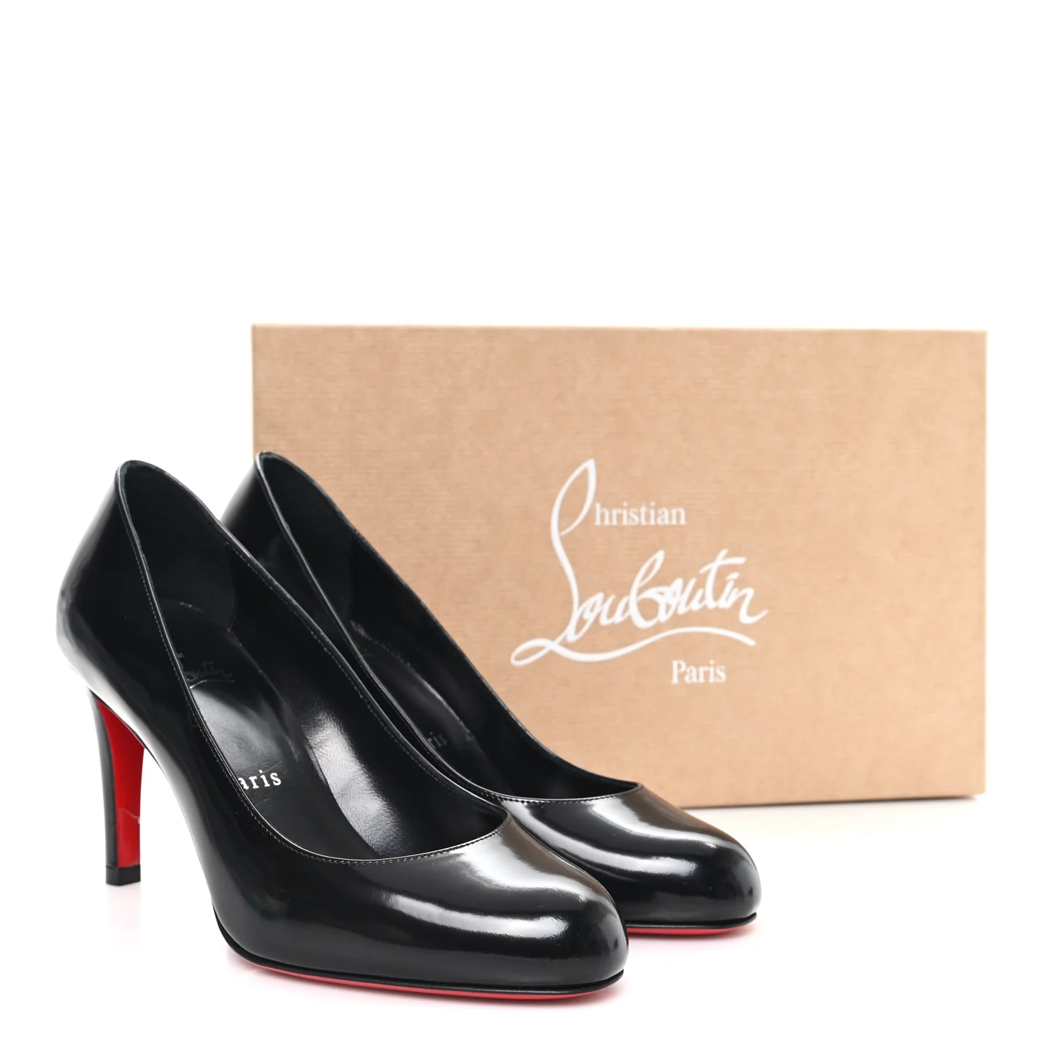 Calfskin Abrasivato Pumppie 85 Pumps 35.5 Black - Image 9